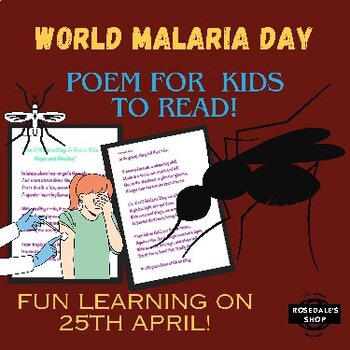 Preview of World Malaria Day: A Poem of  Hope and Healing ~ Kids FUN Reading Lesson