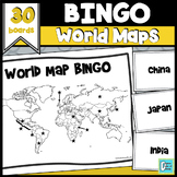 World Map BINGO and Test
