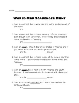 New York City Scavenger Hunt And Key Using Google Maps Earth By