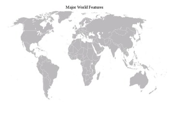 world map coloring teaching resources teachers pay teachers