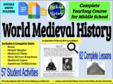 World Medieval History | Yearlong Course 6 Complete Units 
