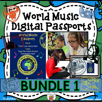 Preview of World Music Passport - Bundle 1 |Distance Learning