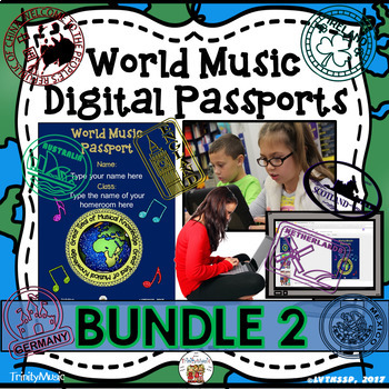 Preview of World Music Passport - Digital Bundle 2 |Distance Learning