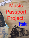 World Music Passport Project:  Italy