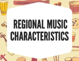 Regional Music Posters