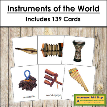 Preview of Musical Instruments of the World Bundle