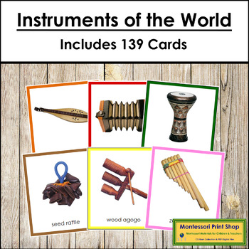 Musical instruments of the world