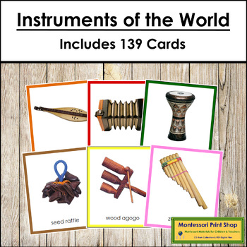 Preview of Musical Instruments of the World Bundle (color borders)