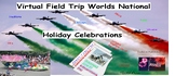 World National Day Cultural Virtual Field Trips with 37 go