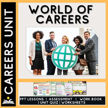 Preview of World Of Careers  - Middle School Careers Unit