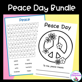 Preview of World Peace Day Bundle