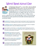 World Read Aloud Day Parent Handout