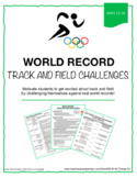 Track and Field World Record Challenges Activity