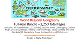 World Regional Geography Full-Year Bundle