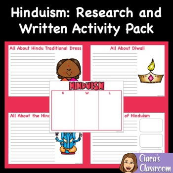 Preview of Hinduism Research Templates