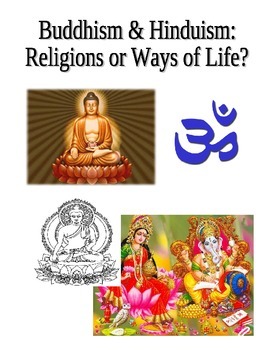 Preview of World Religions-Buddhism and Hinduism Comparison Activity