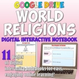 World Religions Digital Interactive Notebook