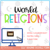 World Religions | Google Forms | Distance Learning