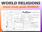 World Religions Visual Study Guide Bundle