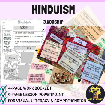 Preview of World Religions Hinduism Lesson on Worship
