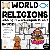 World Religions Informational Text Reading Comprehension W