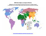 World Religions Map Quiz