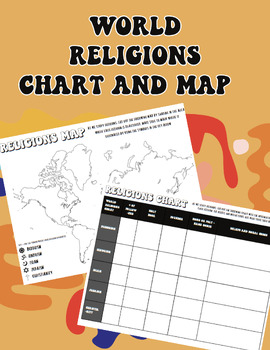 world religions map for kids