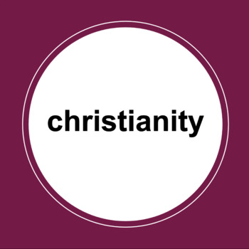 Preview of World Religions Slides: Christianity