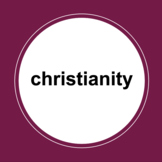 World Religions Slides: Christianity
