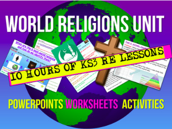 Preview of World Religions Unit