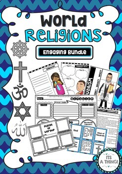 Preview of World Religions bundle