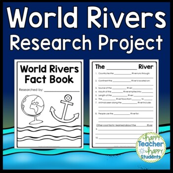Preview of World Rivers Fact Book: World Rivers Research Project: Use with any river!