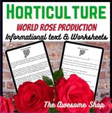 World Rose Production text & Worksheets Agriculture & Hort