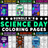 World Science Day Coloring Book Bundle N° 8 - 42 Sheets