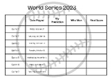 World Series 2023 game tracker