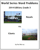 World Series Word Problems, 2014:  Grades 2 and 3