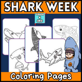 nurse shark coloring page