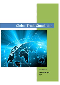 Preview of Global Trade Simulation - Assignment Sheet