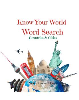 Preview of World Travel Word Search: A Puzzle Book of Countries and Cities: Large Print