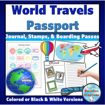 Preview of World Travels Passport