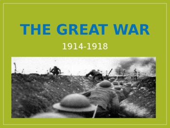 World War 1 by Kerry West | TPT