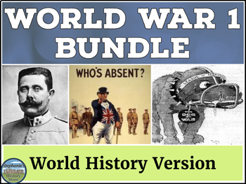 Preview of World War 1 Bundle for World History