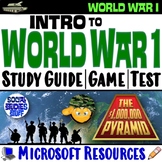Intro to WWI Study Guide, Review Game, Test | Assess World