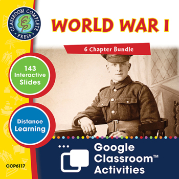Preview of World War 1 - Google Slides BUNDLE Gr. 5-8