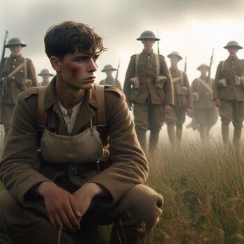 Preview of World War 1 Movies Viewing Guide BUNDLE: Summaries/Vocabulary/Questions
