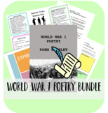 World War 1 Poetry Bundle