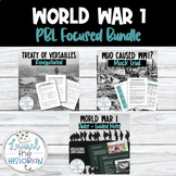 World War 1 Project-based and Critical Thinking Bundle [Editable]