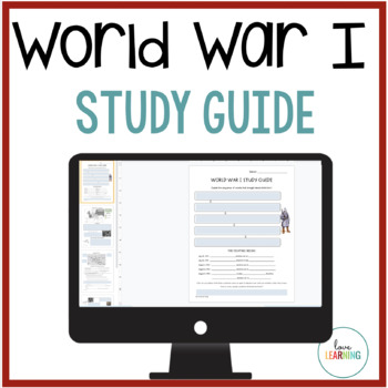 world war 1 study guide