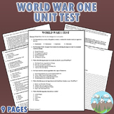 World War 1 Test (WW1)