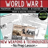 World War 1 Trench Warfare - New Weapons & Technologies of